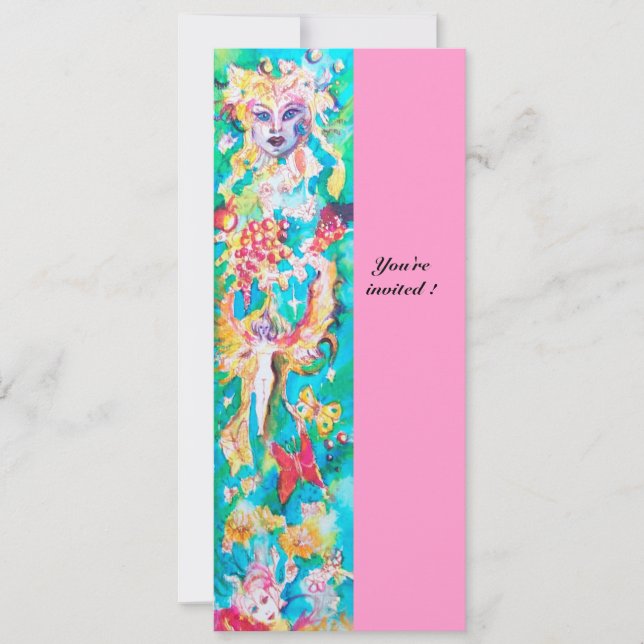 GRAPE FAIRY TALE 9 INVITATION (Front)