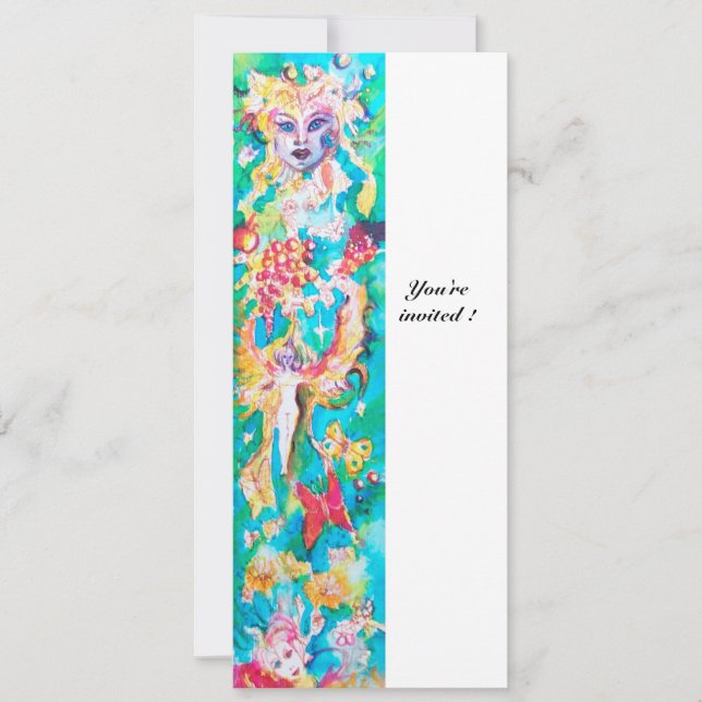 GRAPE FAIRY TALE 9 INVITATION (Front)