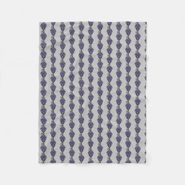 grape fleece blanket (Front)