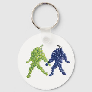 Grape Friends Key Ring
