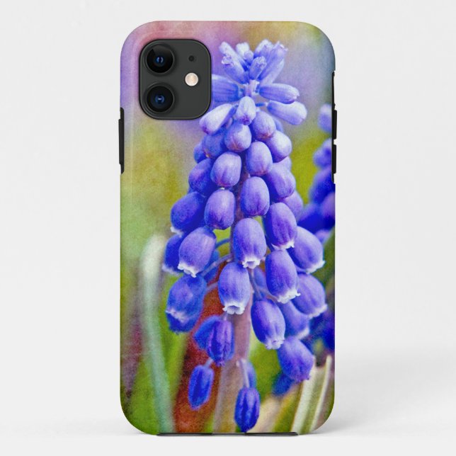 Grape Hyacinths Case-Mate iPhone Case (Back)