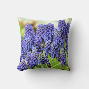 Grape hyacinths - pillow