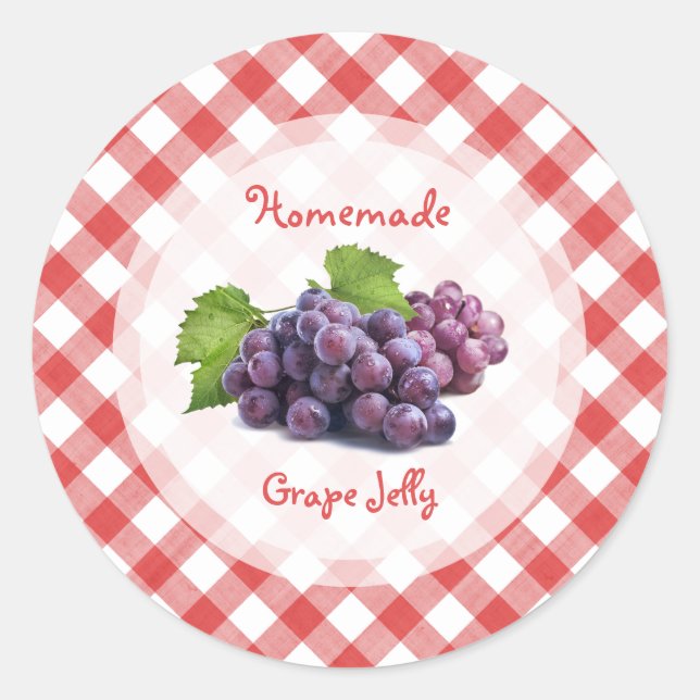 Grape Jelly Jam stickers (Front)