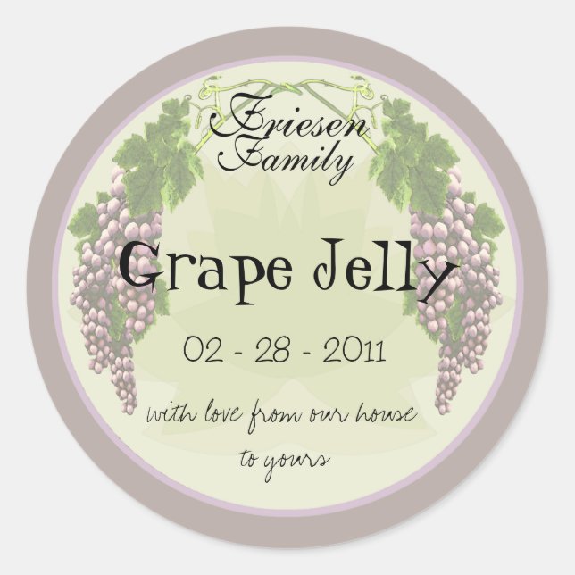 Grape Jelly label 3b (Front)