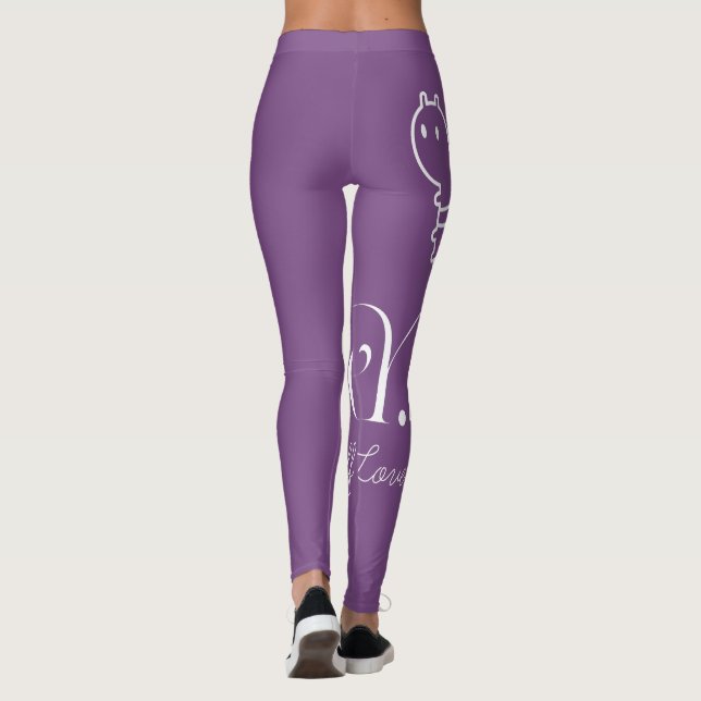 Grape juice leggings (Back)