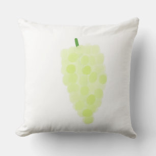 grape painting art cushion