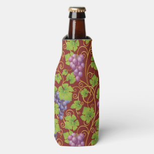 Grape Pattern Bottle Cooler