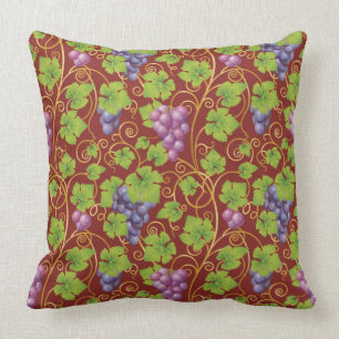 Grape Pattern Cushion