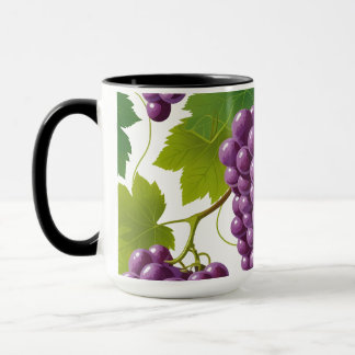 Grape Pattern Mug