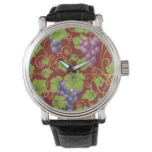 Grape Pattern Watch