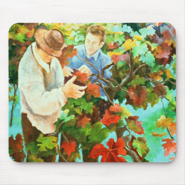 Grape Pickers 1996 Mouse Pad (Front)