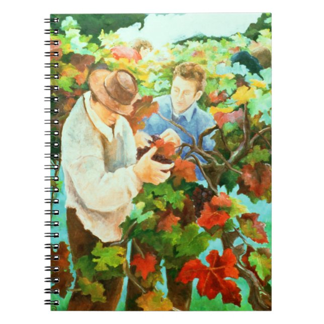 Grape Pickers 1996 Notebook (Front)