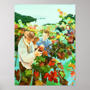 Grape Pickers 1996 Poster
