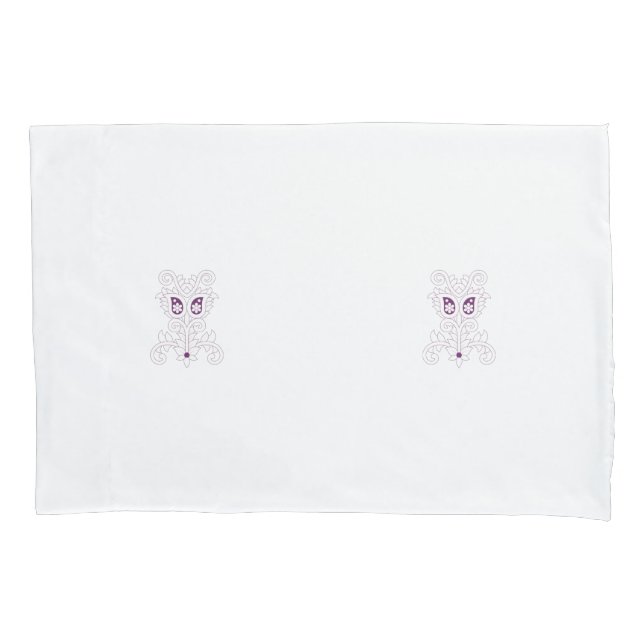 Grape Purple, Grape, Honey Flower decorative Pillowcase (Front)