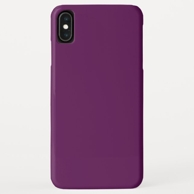 Grape purple (solid colour)  Case-Mate iPhone case (Back)