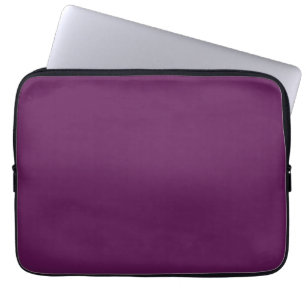 Grape purple (solid colour)  laptop sleeve