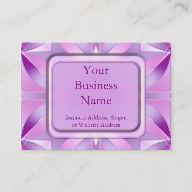 Grape Soda Fantasy Business Card (Front)