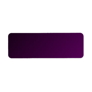 Grape Transparent Lable Return Address Label