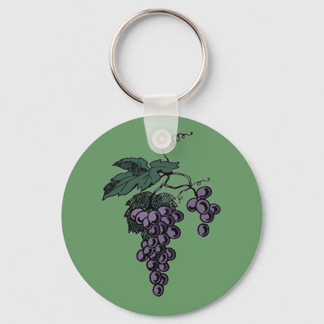 Grape Vine Key Ring (Front)