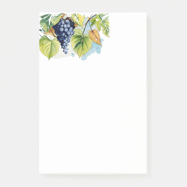 Grape Vine Post-it Notes (Front)