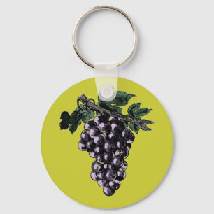 Grape Vines Key Ring