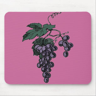 Grape Vines Mouse Pad