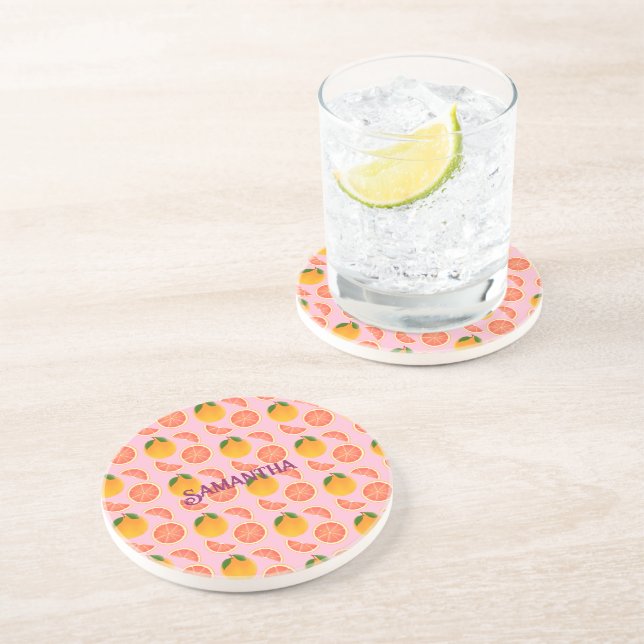 Grapefruit Coaster (Side)