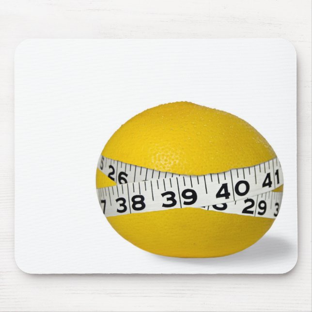 Grapefruit Diet Mouse Pad (Front)