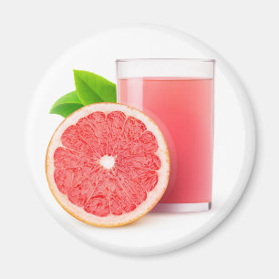 Grapefruit juice magnet
