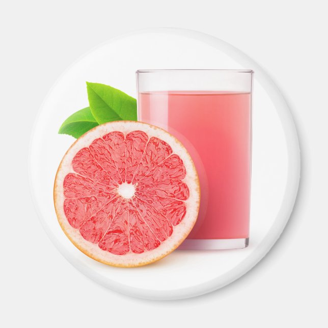 Grapefruit juice magnet (Front)
