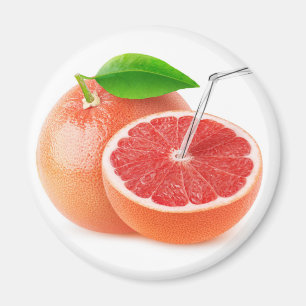 Grapefruit juice magnet