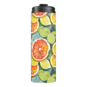 Grapefruit, Lemons, Limes and Oranges Citrus Thermal Tumbler