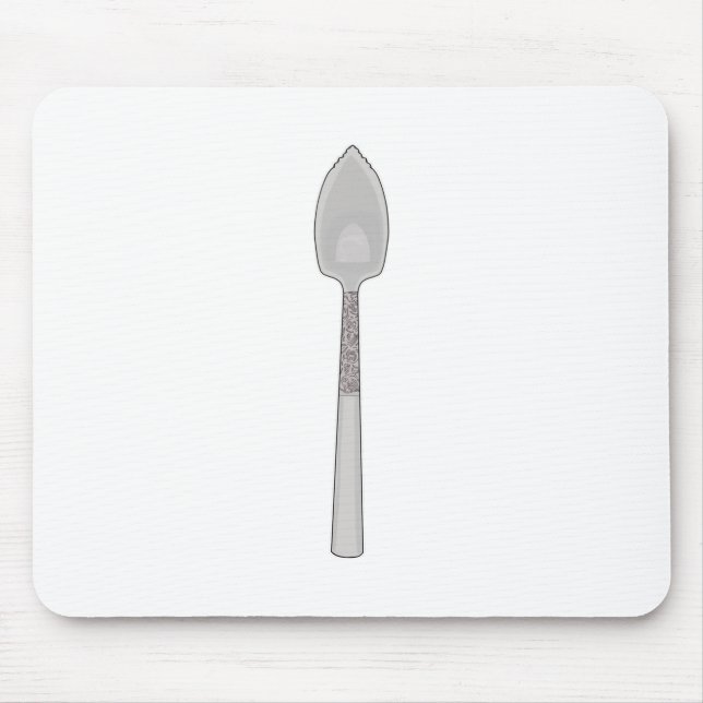 Grapefruit, Orange, Citrus, Fruit Spoon Mouse Pad (Front)