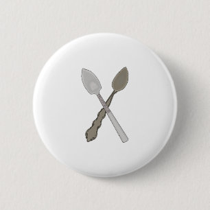 Grapefruit, Orange, Citrus, Fruit Spoons 6 Cm Round Badge