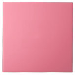 Grapefruit Pink Ceramic Tile. Tile<br><div class="desc">This shade of Pink is called Grapefruit pink. It has very slight yellow tones. I have added it to a ceramic tile for my store. Another lovely color for your home. For all wall decoration such as a kitchen,  conservatory,  shower or even upcycling items in your home.</div>