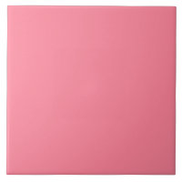Grapefruit Pink Ceramic Tile.