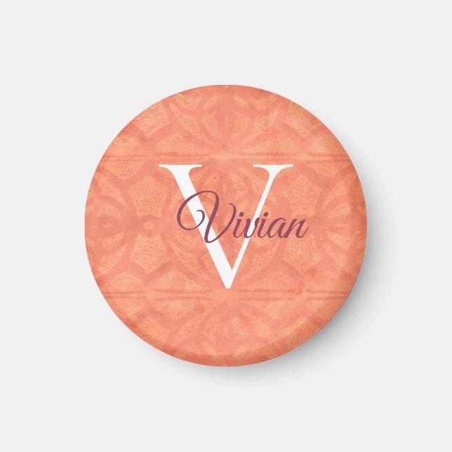 Grapefruit Pink Magnet (Front)