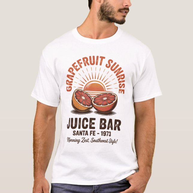 Grapefruit Sunrise Juice Bar T-Shirt (Front)