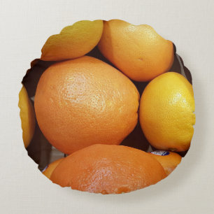 Grapefruit Throw Pillow