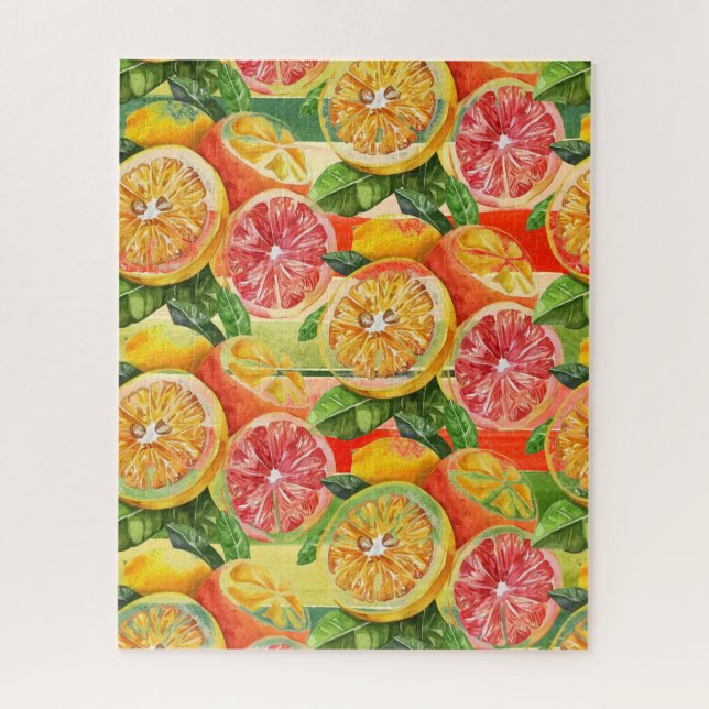 Grapefruits, Oranges Jigsaw Puzzle (Vertical)