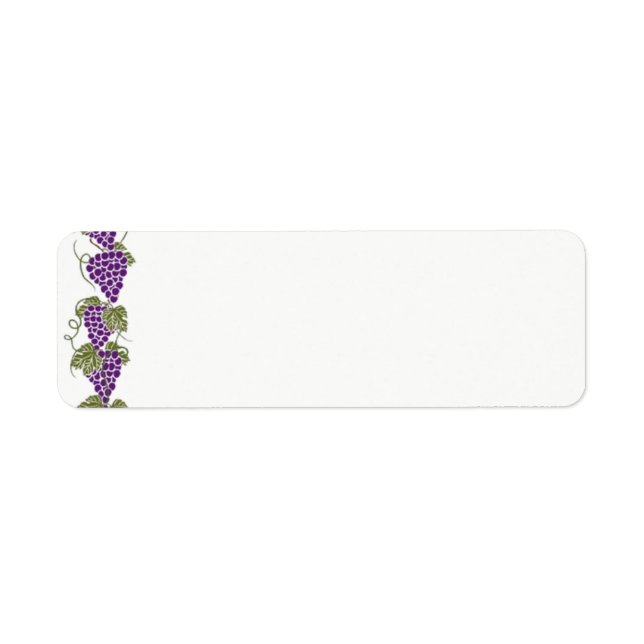 Grapes Address Labels (Front)