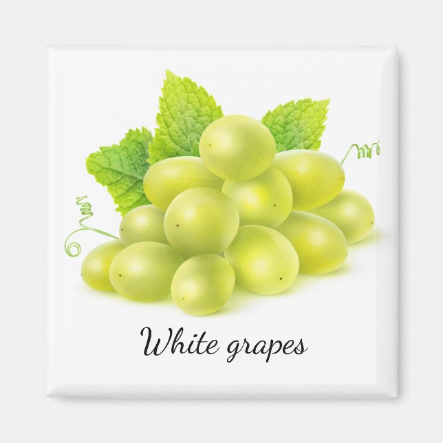 Grapes and mint magnet (Front)