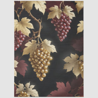 Grapes and Vine Tissue Paper
