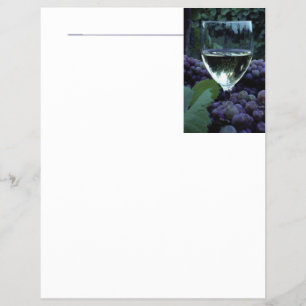 Grapes And Wine Flyer