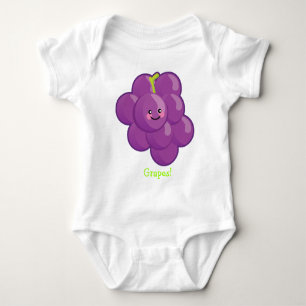 Grapes! Baby Bodysuit