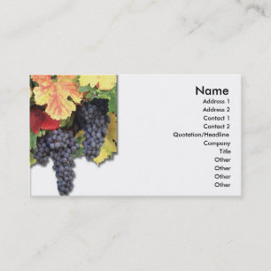 Grapes Business Card