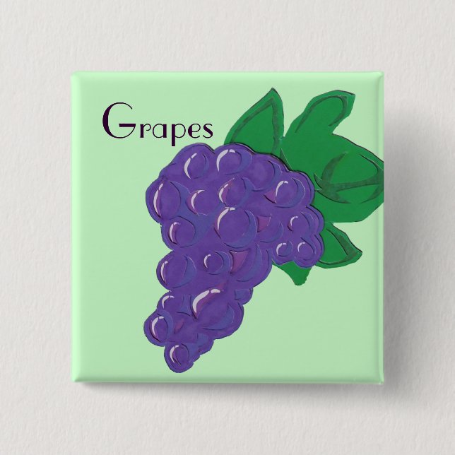 Grapes Button (Front)