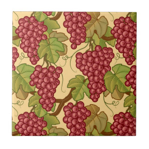 Grapes Ceramic Tile