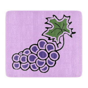 Grapes Cutting Board