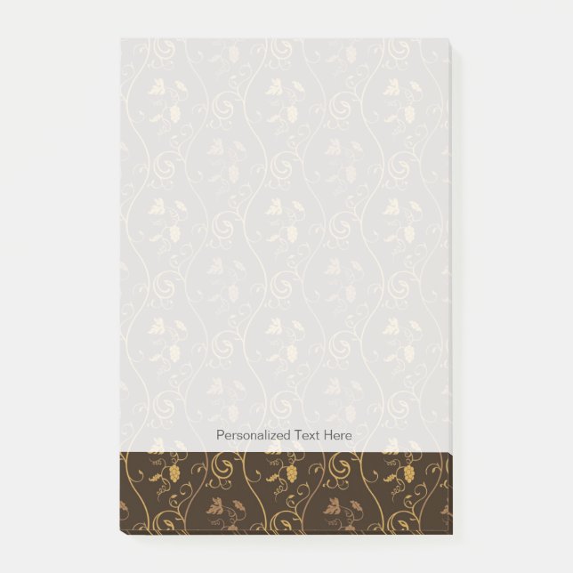 Grapes décor post-it notes (Front)